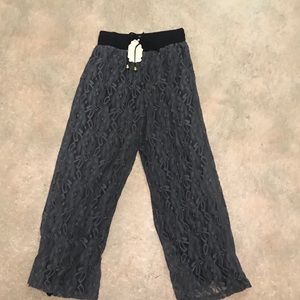NWT Palazo pants. Black